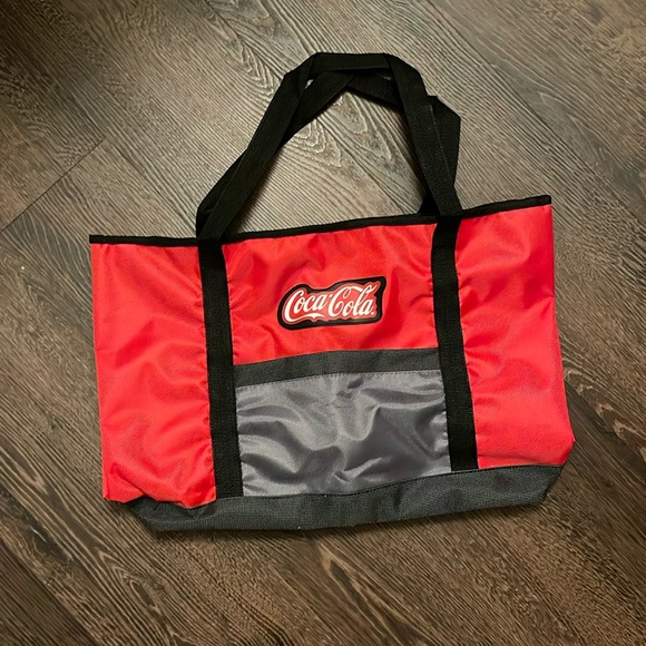 Coca Cola Tote Bag - Red and Black bag - NWOT - Picture 1 of 5